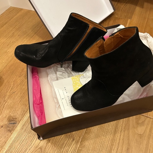 Chie Mihara size 37 black bootie Quaka - Picture 4 of 5